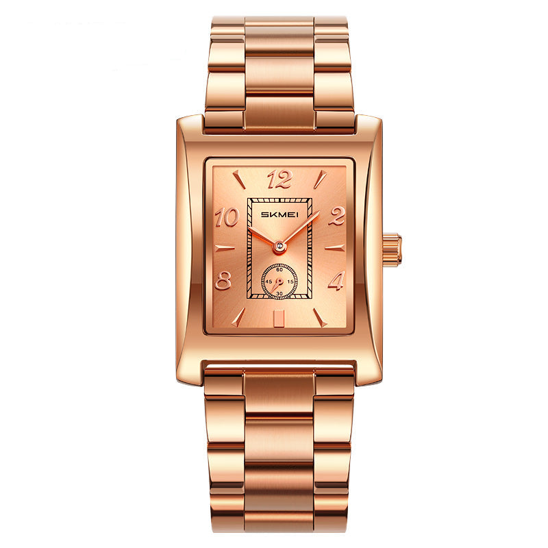 Elegante Herren Quarz-Armbanduhr – Rechteckiges Design Armbanduhr – no. 5363 - PITANI