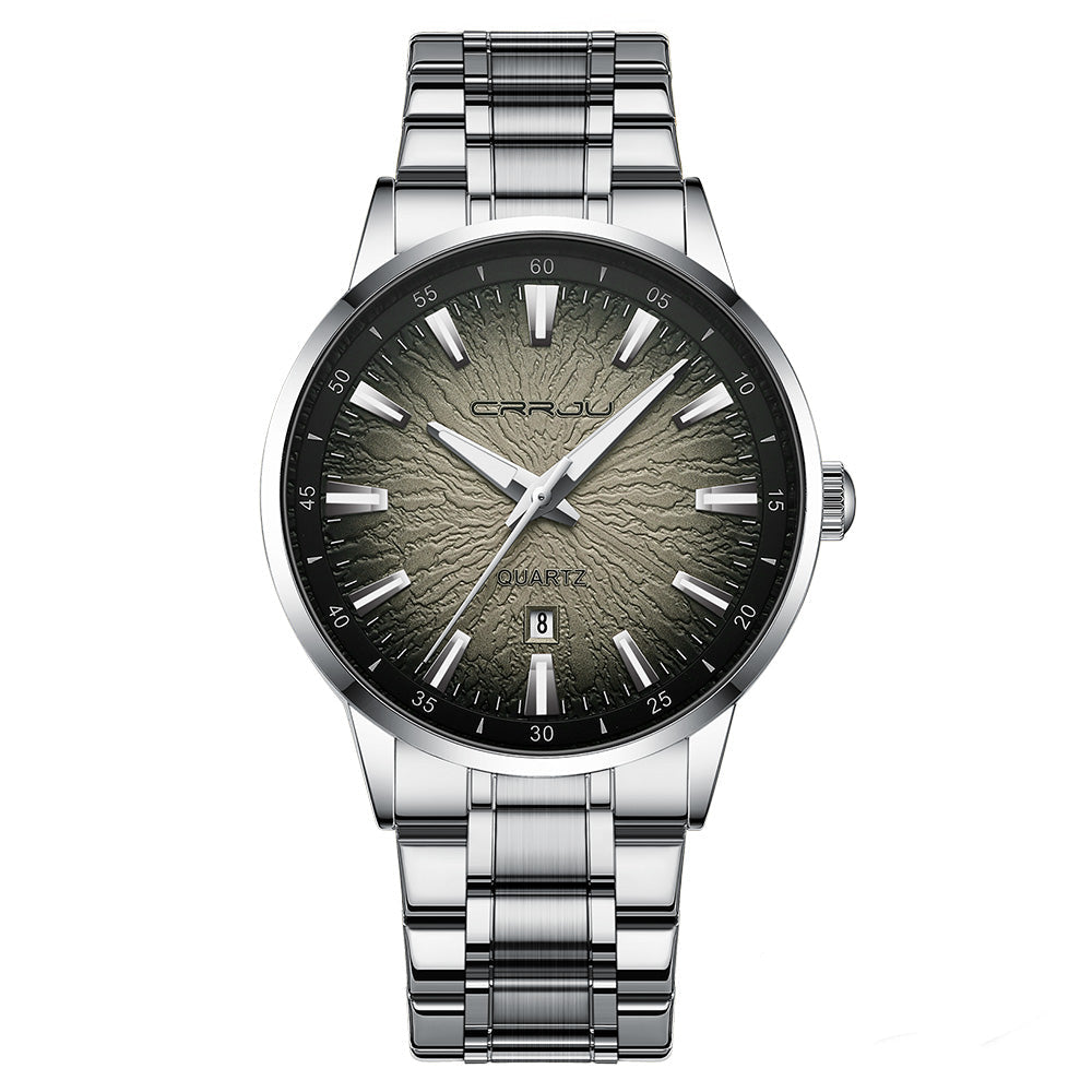 Elegante Herren Quarz-Armbanduhr im kreativen-Design – Flache Herrenuhr Armbanduhr – no. 5393 - PITANI