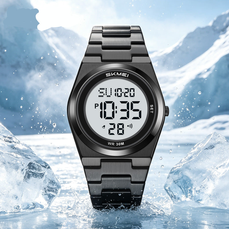 Moderne Herren-Digitaluhr – Wasserdichte Sportuhr Armbanduhr – no. 5333 - PITANI