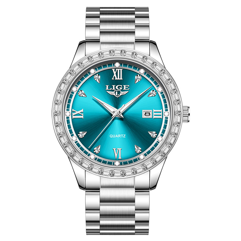 Elegante Damen Armbanduhr mit Edelstahlarmband – Stilvolle Quarzuhr Armbanduhr no.3286 - PITANI