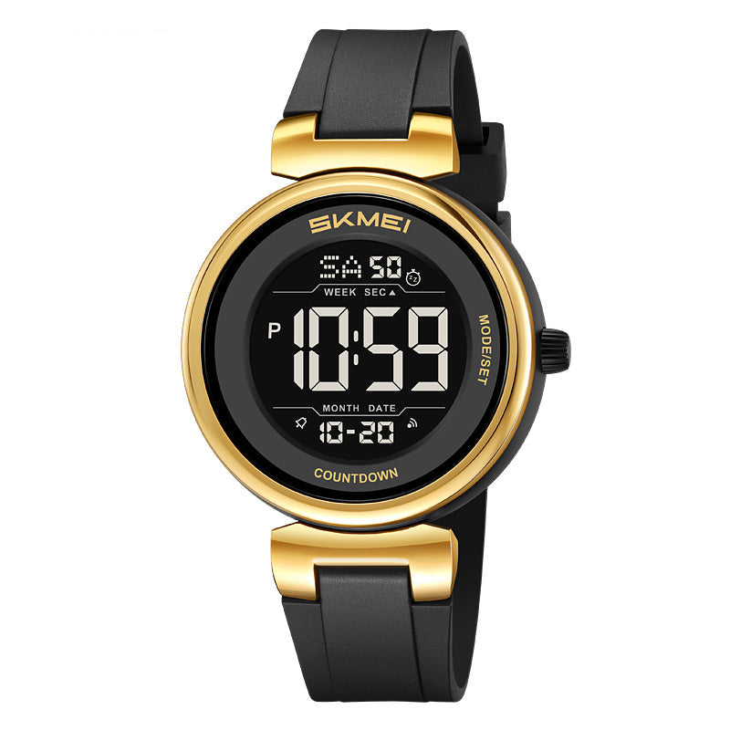 Sportliche Digitaluhr – Multifunktionaler Chronograph Armbanduhr – no. 5332 - PITANI