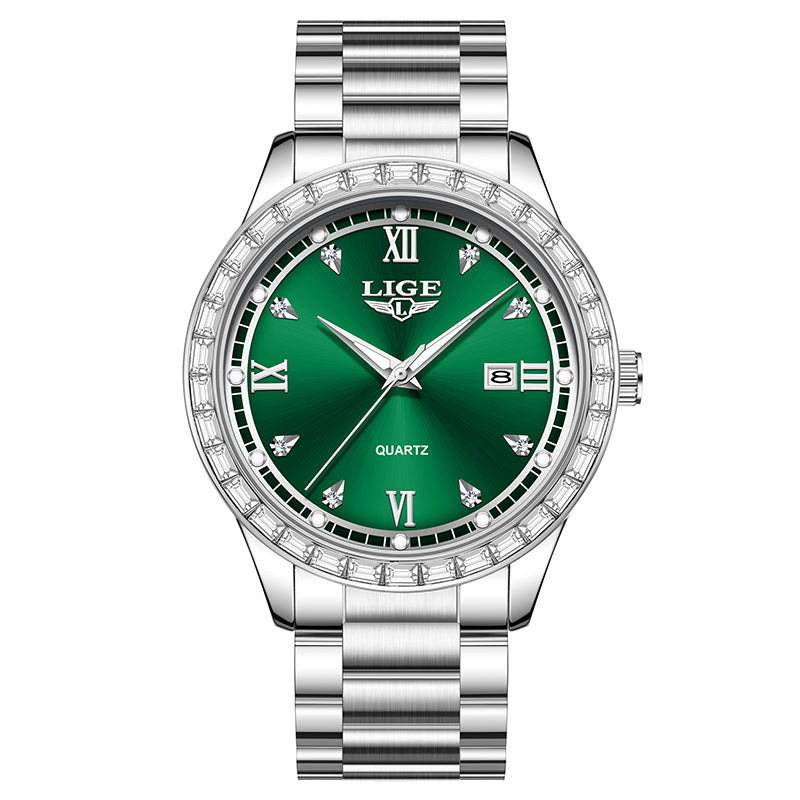 Elegante Damen Armbanduhr mit Edelstahlarmband – Stilvolle Quarzuhr Armbanduhr no.3286 - PITANI