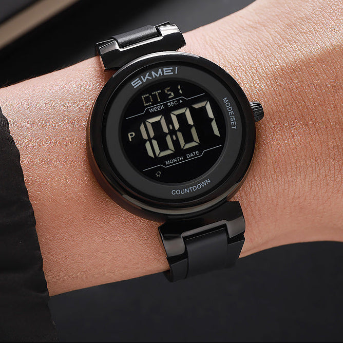 Sportliche Digitaluhr – Multifunktionaler Chronograph Armbanduhr – no. 5332 - PITANI