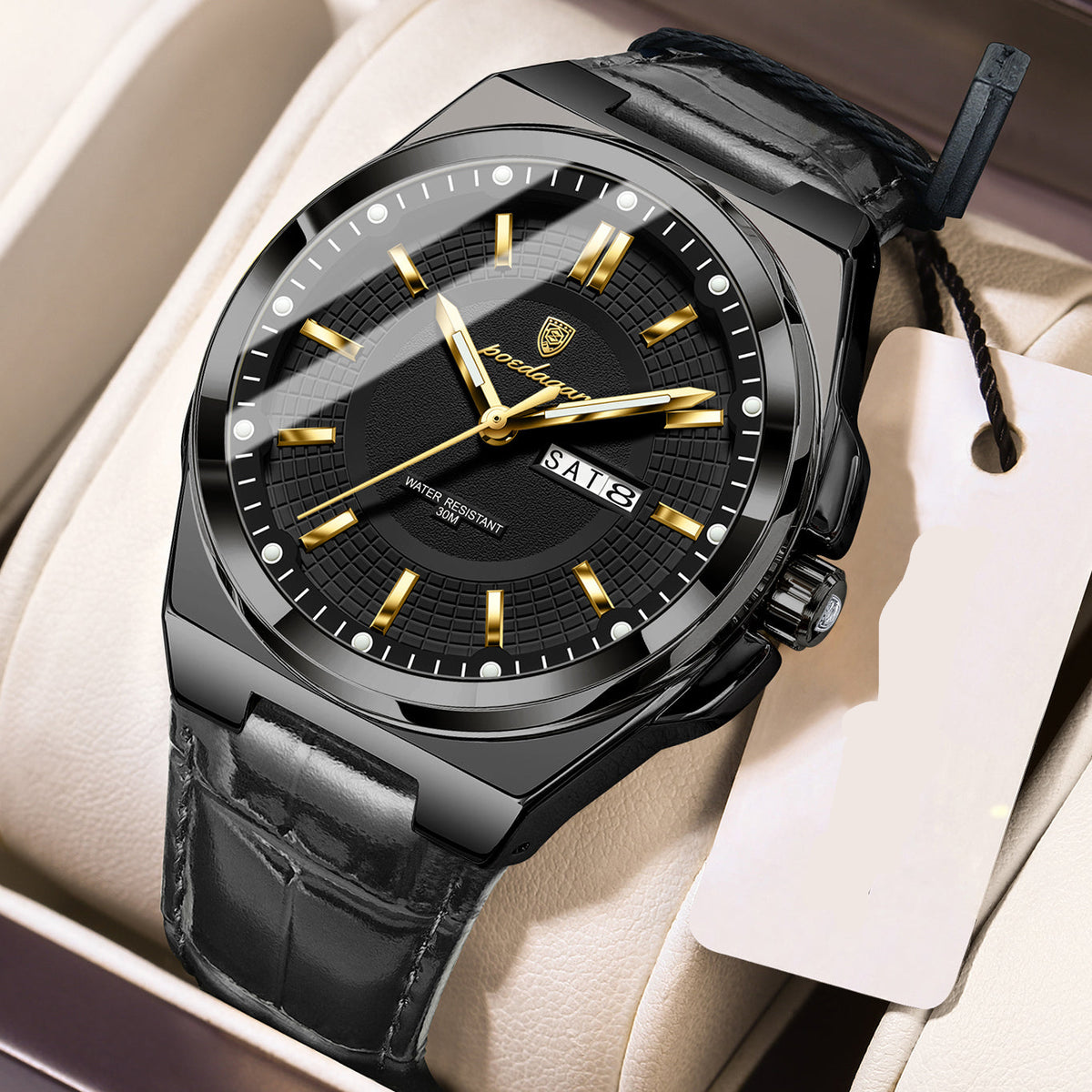 Zeitlose Herren Armbanduhr – Elegante Quarz-Uhr Armbanduhr – no. 5337 - PITANI