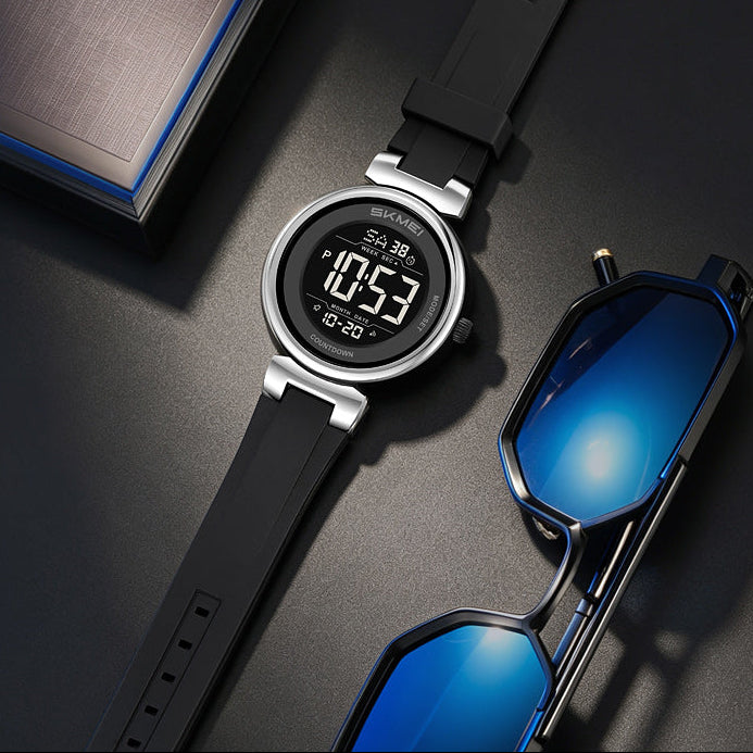 Sportliche Digitaluhr – Multifunktionaler Chronograph Armbanduhr – no. 5332 - PITANI
