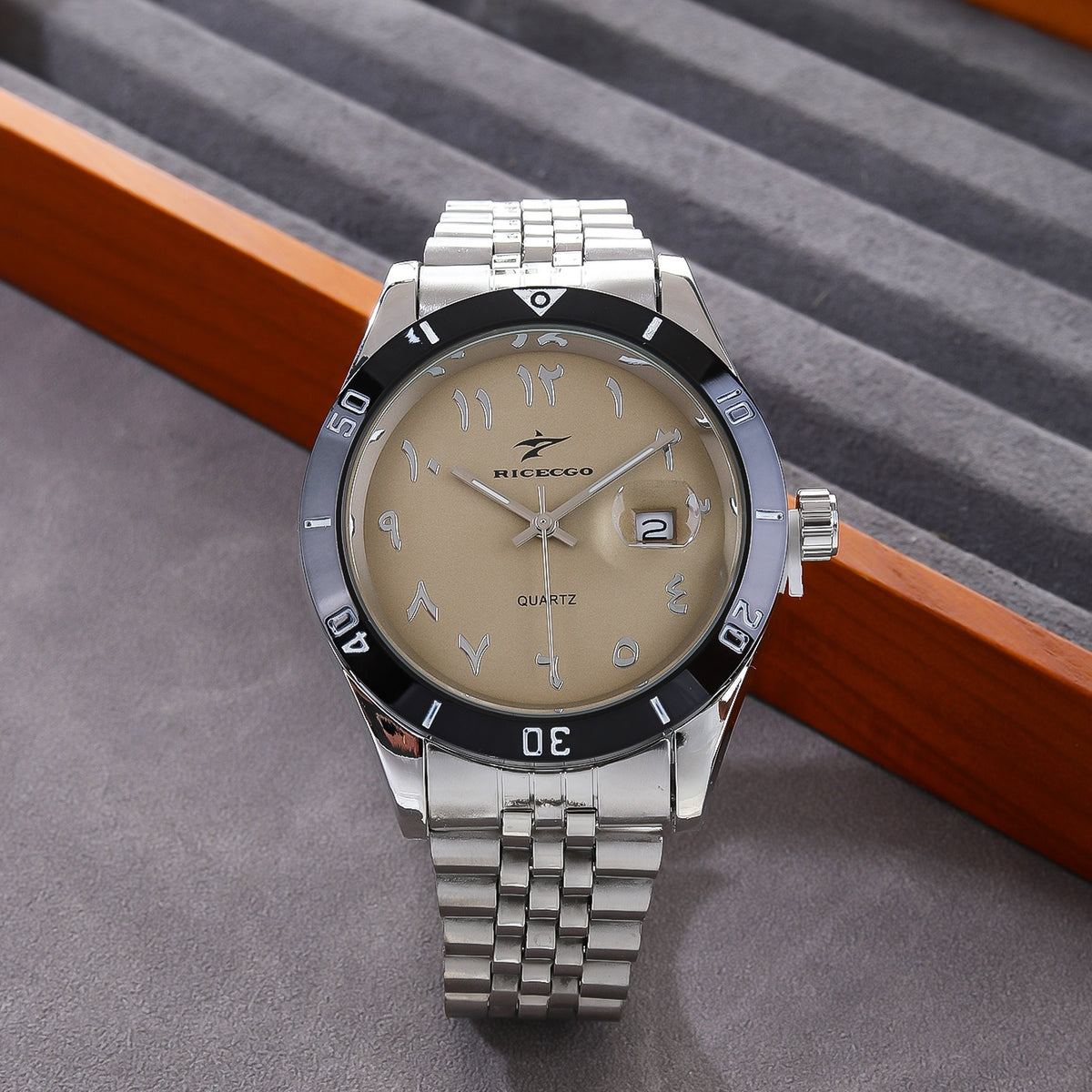 Eleganter Herren Business Chrono-Look Quarzuhr – Großes Zifferblatt Armbanduhr – no. 5391 - PITANI