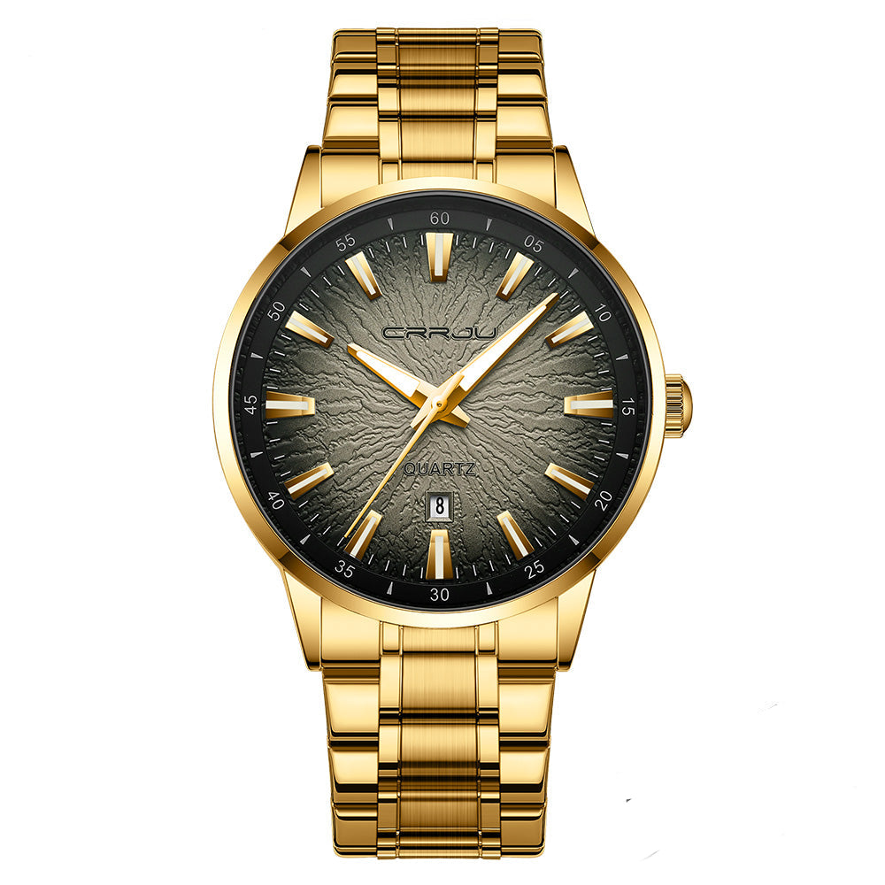 Elegante Herren Quarz-Armbanduhr im kreativen-Design – Flache Herrenuhr Armbanduhr – no. 5393 - PITANI