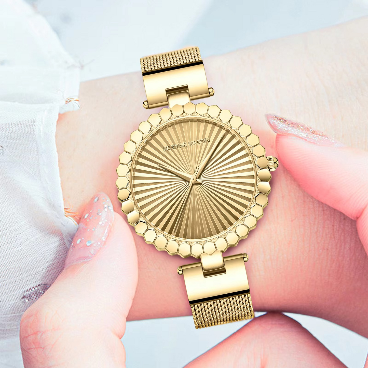 Gestreifte Armbanduhr "Acciaio semplice di alta qualità no.3178" - PITANI