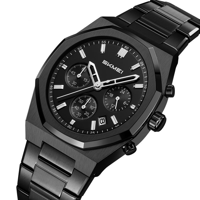 Elegante Herren-Armbanduhr mit Chronograph & Datum Armbanduhr – no. 5362 - PITANI