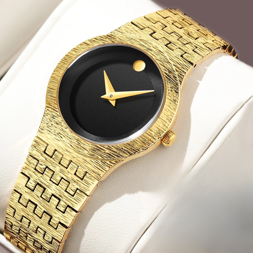 Schlichte minimalistische Edelstahl Armbanduhr "Quarzo minimalista no.3205" - PITANI