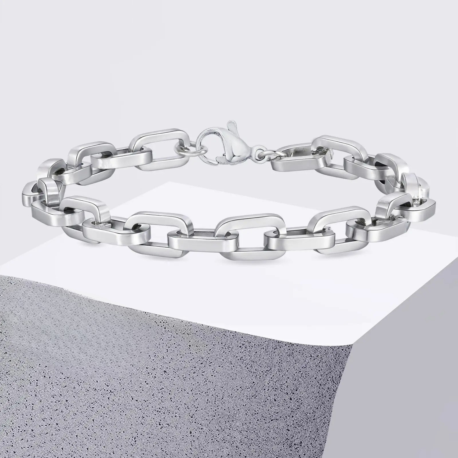 Edelstahl Armband "Braccialetti a Catena a Maglie no.5309" - PITANI