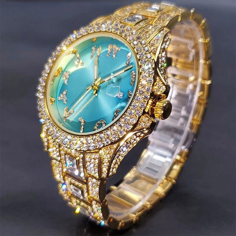 Edelstahl Armbanduhr "Orologi Con Diamanti no.338" - PITANI