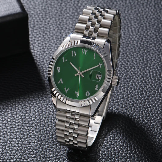 Edelstahl Automatik Armbanduhr "Orologio Blu di Numeri arabi" - PITANI