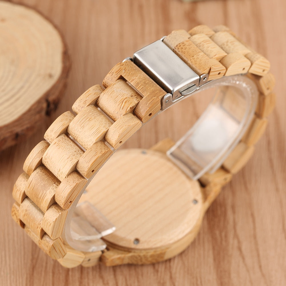 Holz Armbanduhr "Legno semplice" - PITANI