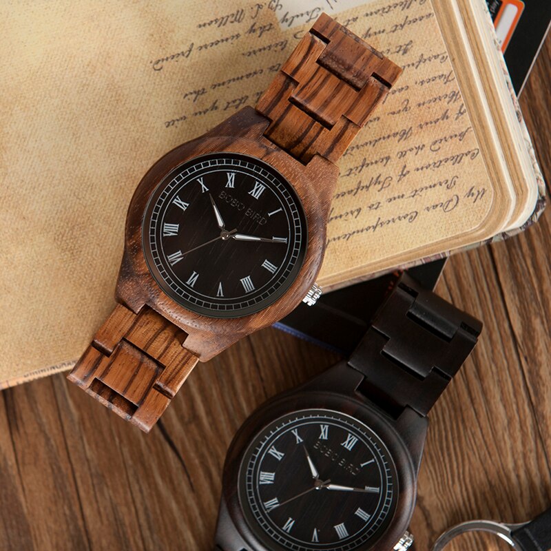 Holz Armbanduhr "Romano" - PITANI