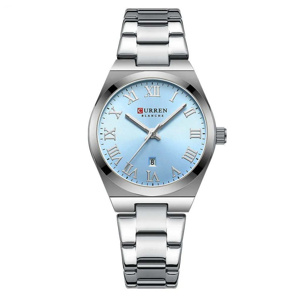 Elegante Damen Quarzarmbanduhr mit Datum – Wasserdichte Armbanduhr no.3274 - PITANI