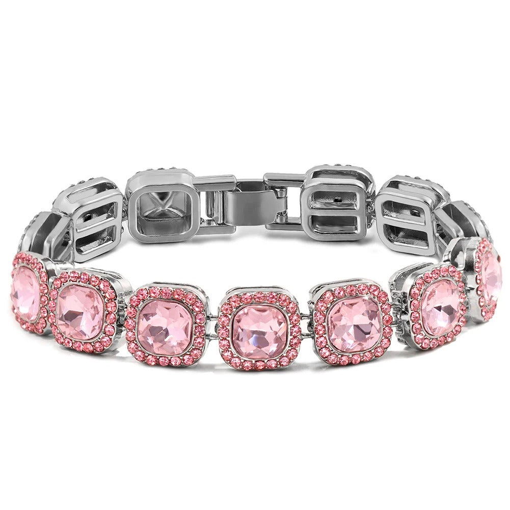 Edelstahl Armband "Strass bella moda no.502" - PITANI