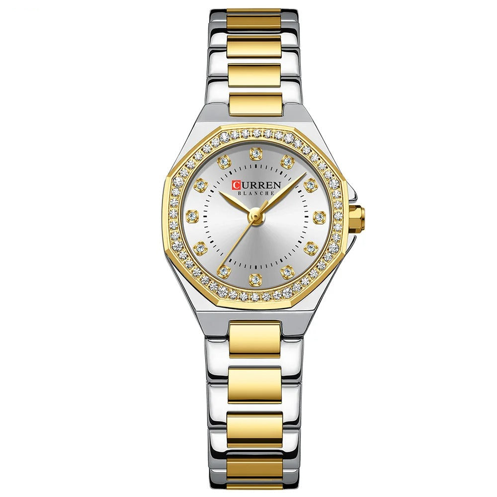 Elegante Achteckige Damen Quarzarmbanduhr – Wasserdichte Armbanduhr no.3273 - PITANI