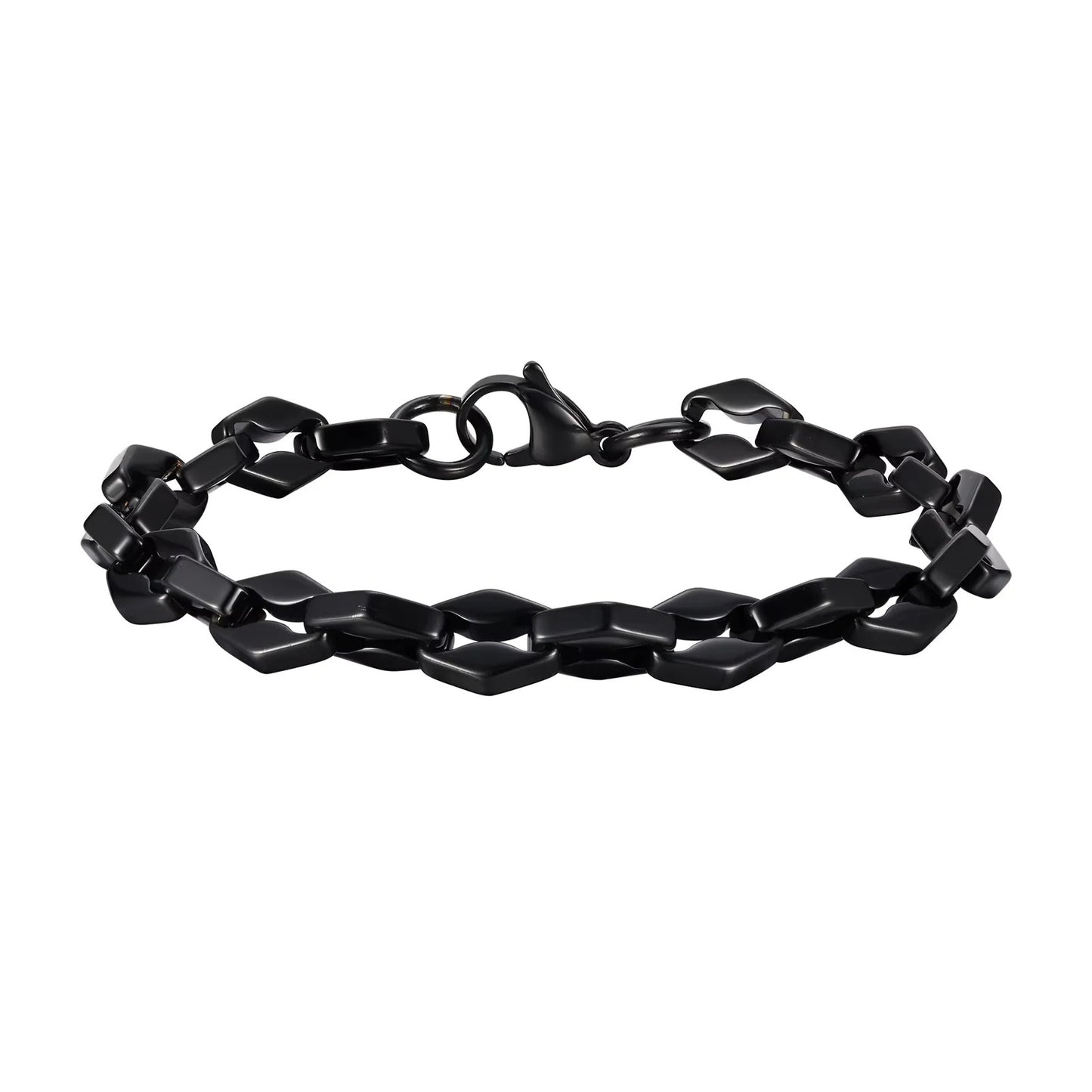 Gliederketten Edelstahl Armband "Chiusura a Moschettone no.5211" - PITANI