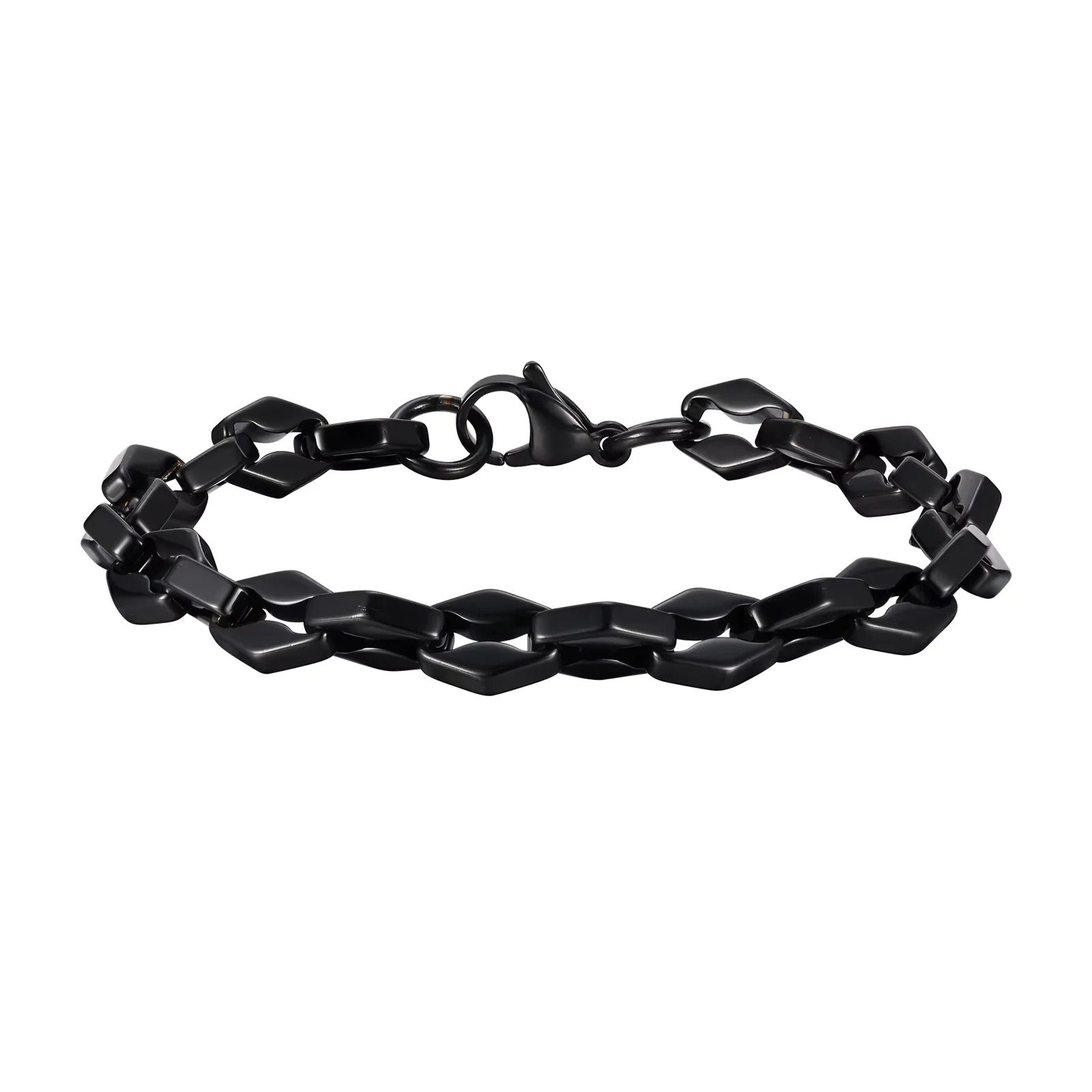 Gliederketten Edelstahl Armband "Chiusura a Moschettone no.5211" - PITANI
