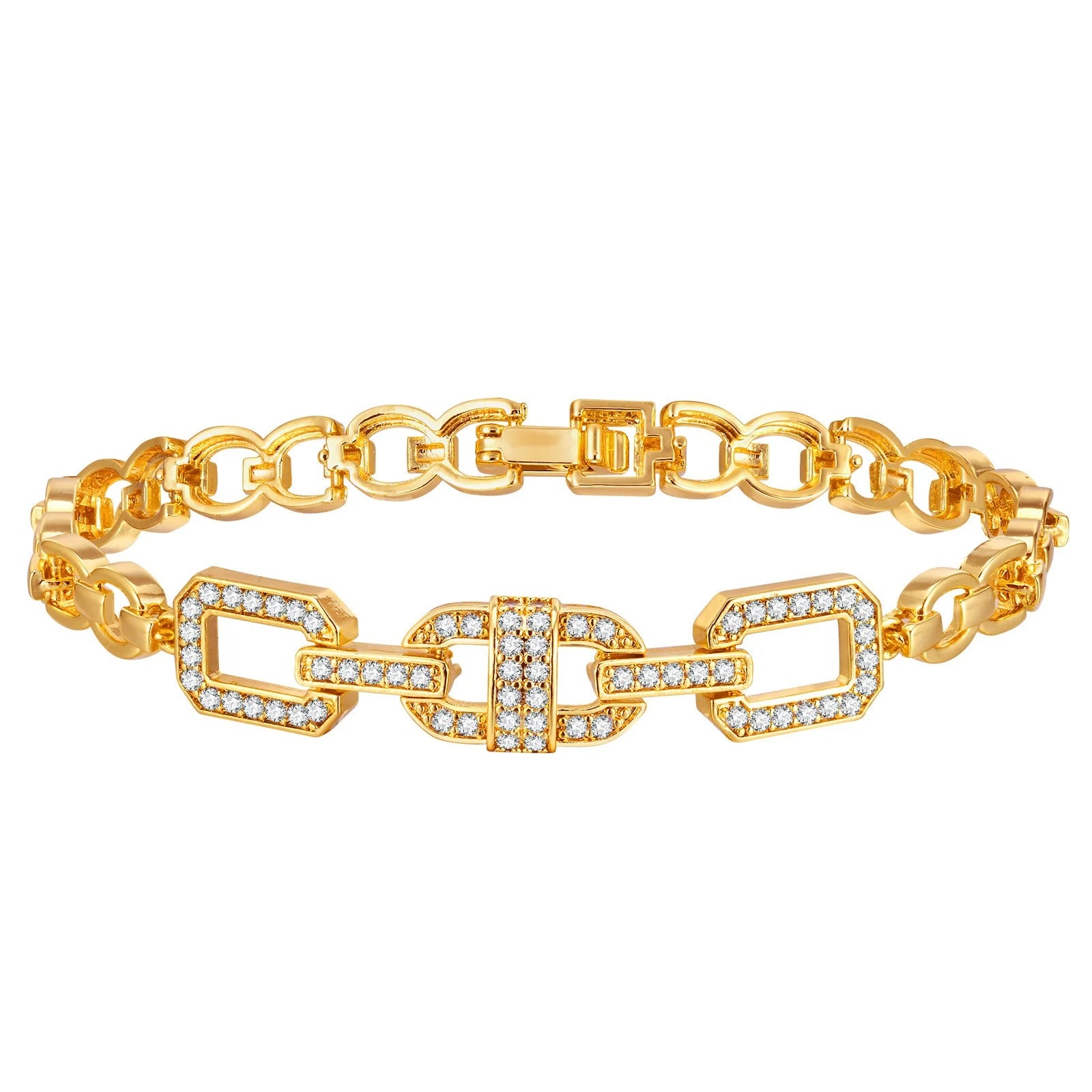 Edelstahl Armband mit verschiedenen Formen "Ciondolo a Forma Di Cuore Glamour no.5213" - PITANI