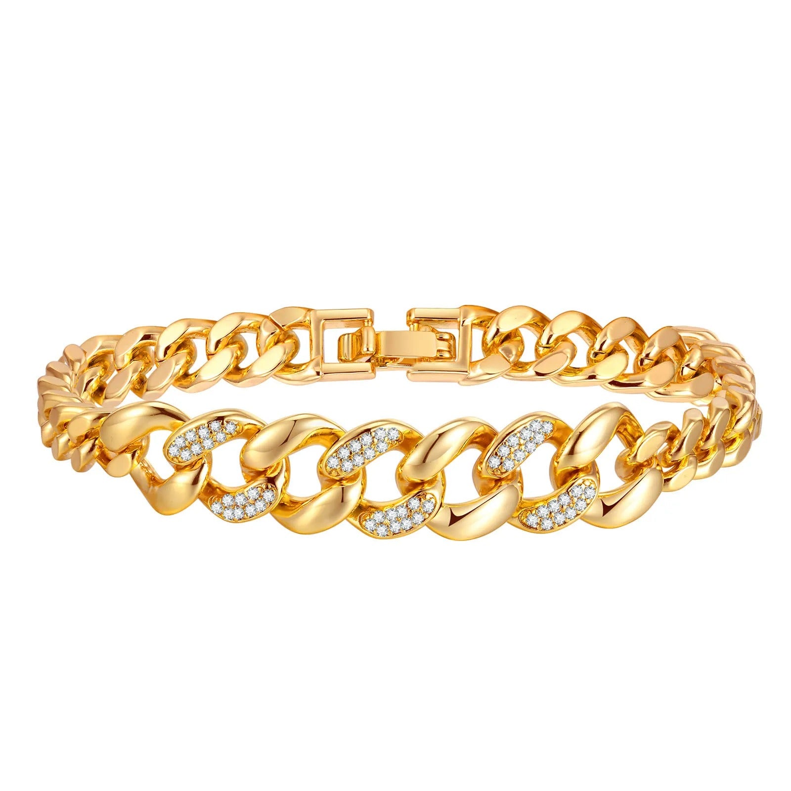 Edelstahl Armband mit verschiedenen Formen "Ciondolo a Forma Di Cuore Glamour no.5213" - PITANI