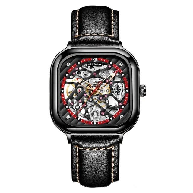 Leder Automatik Armbanduhr "Cinturino In Pelle Maschile no.363" - PITANI