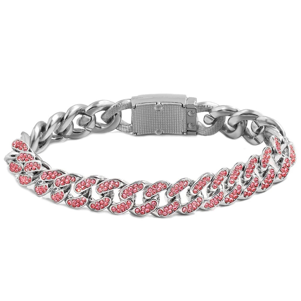 Edelstahl Armband "Strass bella moda no.502" - PITANI