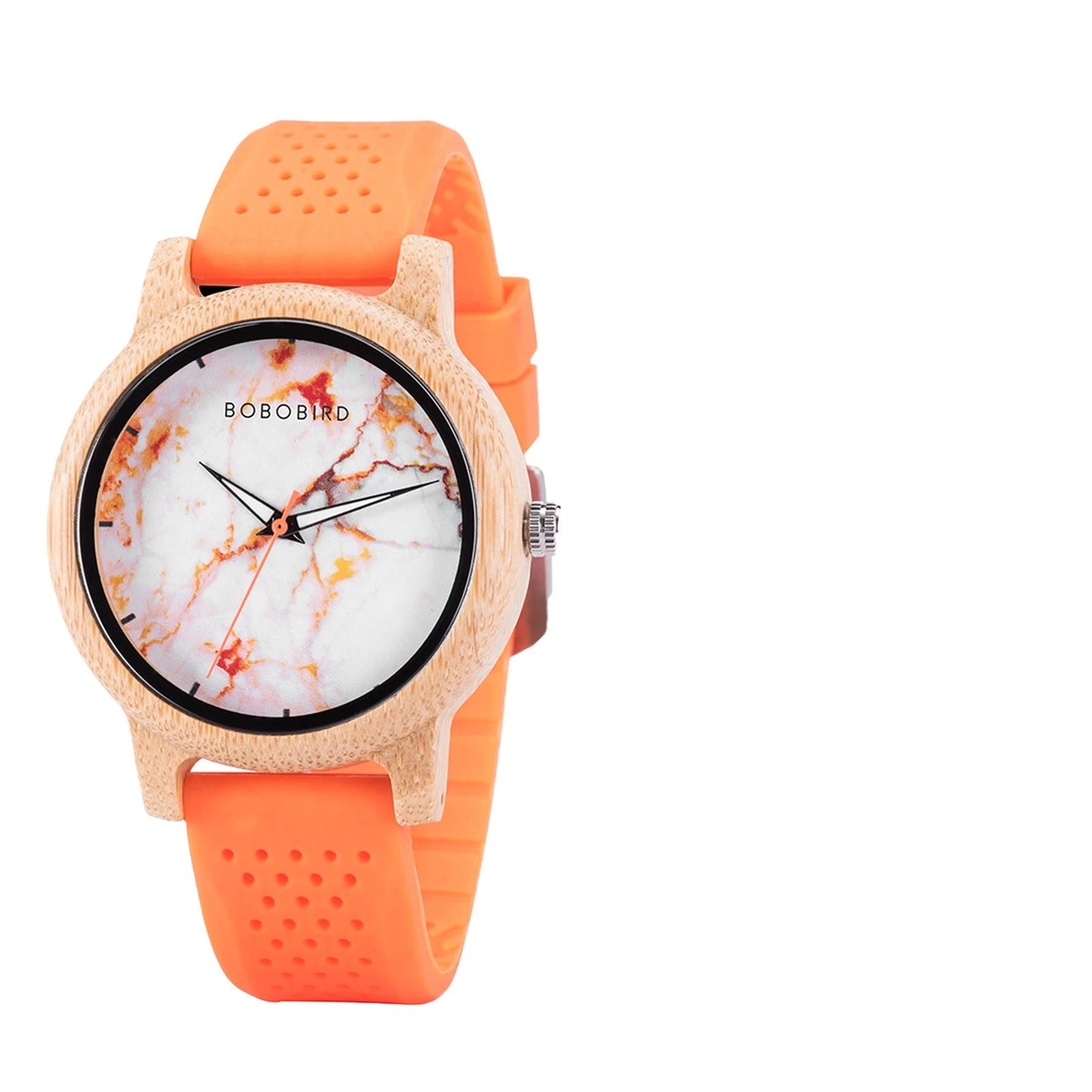 Marmoroptik mit Holz Lünette Armbanduhr "Orologio Da Uomo belle no.3100" - PITANI