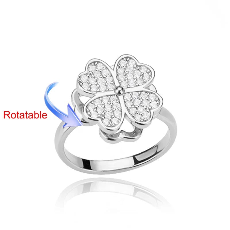 Größenverstellbarer Rotierender Ring "Trifoglio Quattro Rotante no.936" - PITANI