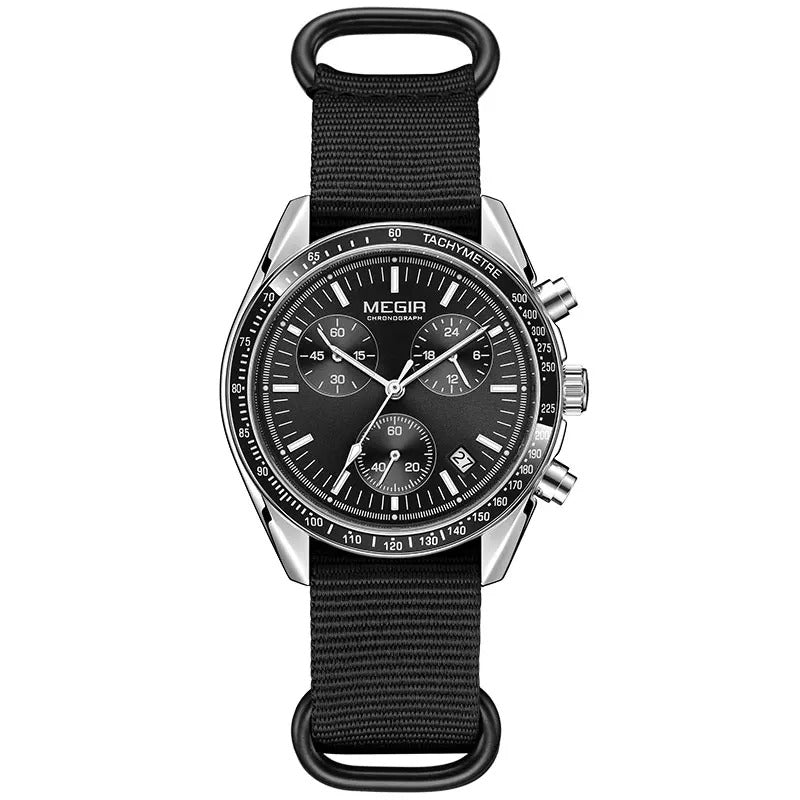 Stoff Armbanduhr "Cinturino Intrecciato Impermeabile no.4157" - PITANI