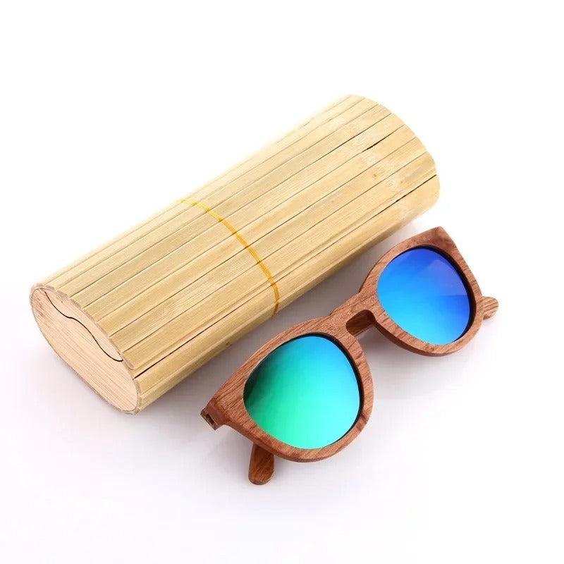 Holz Sonnenbrille "Occhiali Da Sole In Legno.472" - PITANI