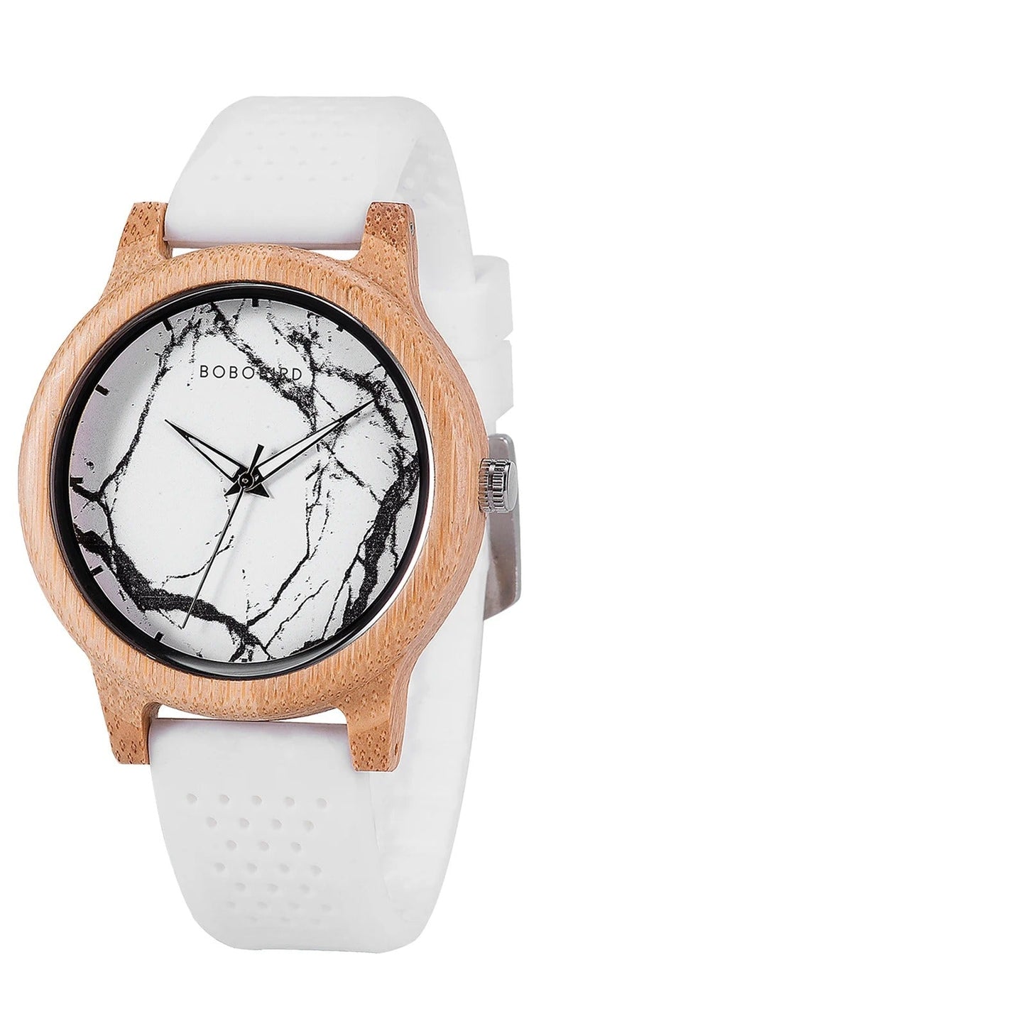 Marmoroptik mit Holz Lünette Armbanduhr "Orologio Da Uomo belle no.3100" - PITANI