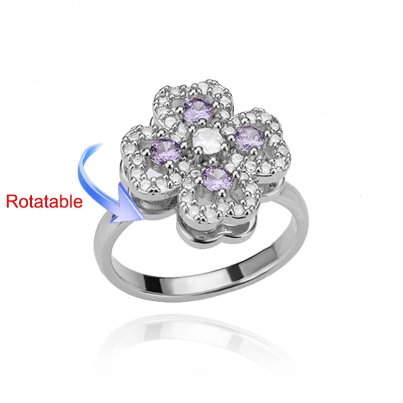 Größenverstellbarer Rotierender Ring "Trifoglio Quattro Rotante no.936" - PITANI