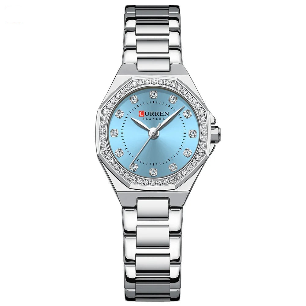 Elegante Achteckige Damen Quarzarmbanduhr – Wasserdichte Armbanduhr no.3273 - PITANI