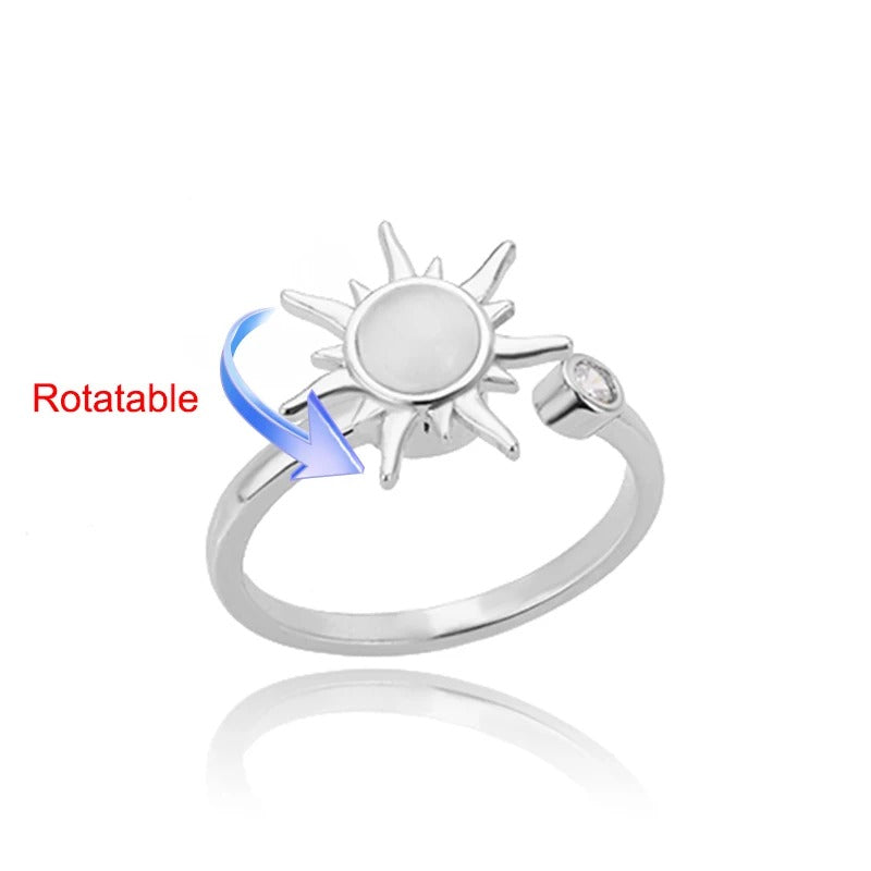 Größenverstellbarer Rotierender Ring "Trifoglio Quattro Rotante no.936" - PITANI