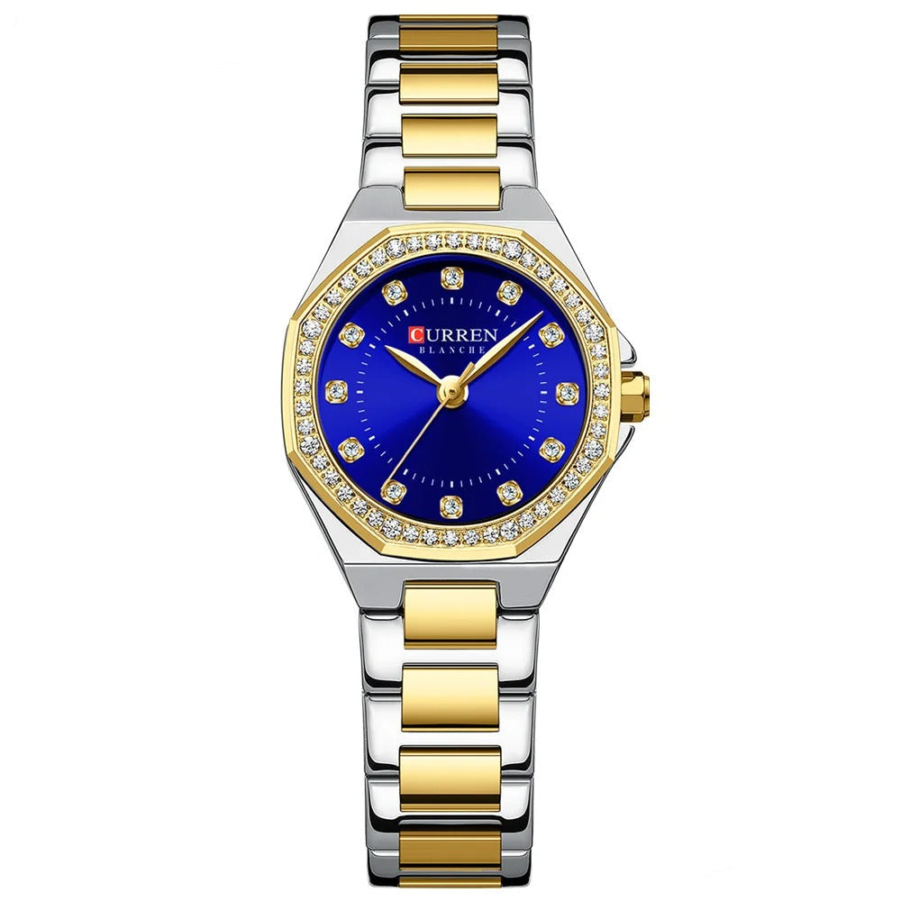 Elegante Achteckige Damen Quarzarmbanduhr – Wasserdichte Armbanduhr no.3273 - PITANI