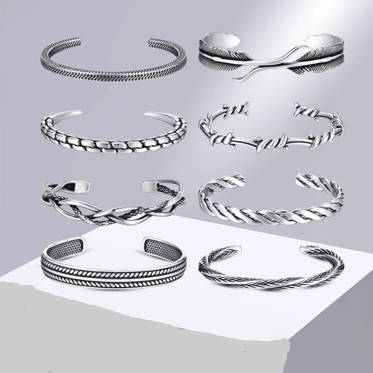 Edelstahl Armreif Armband "no.5204" - PITANI