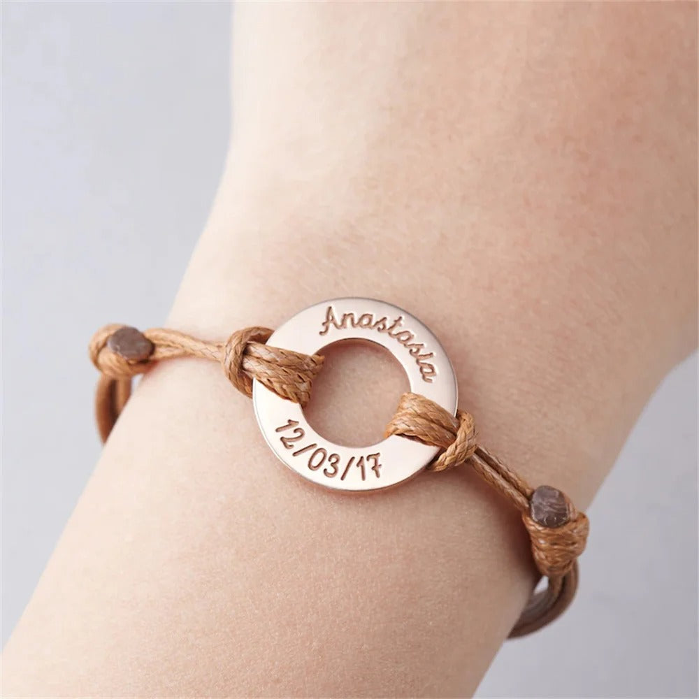 Personalisiertes Armband "Corda Personalizzata no.210" - PITANI