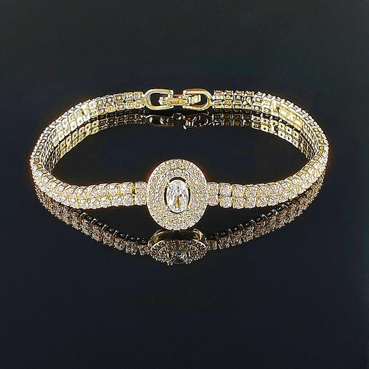 Edelstahl Glitzer Armband "Braccialetto Principessa no.5218" - PITANI