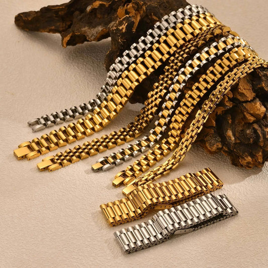 Klasisches Edelstahl Armband "Cinturino classico no.5221" - PITANI