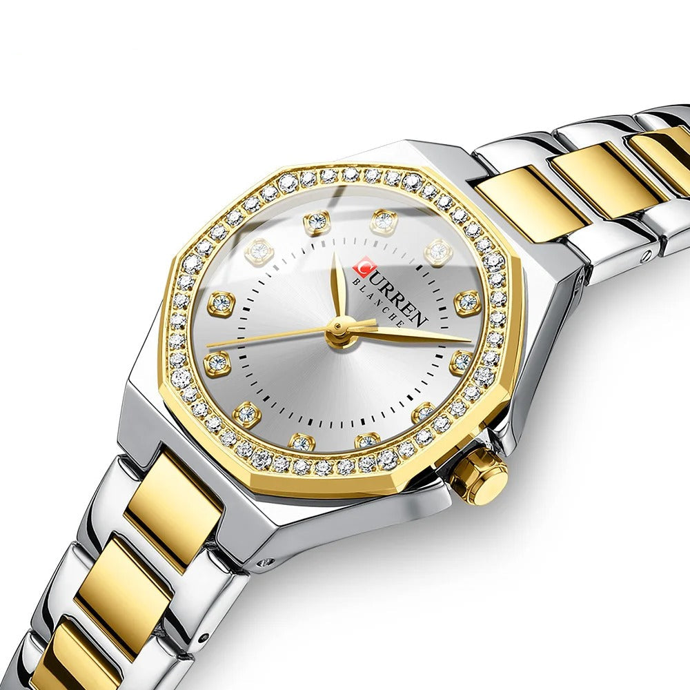 Elegante Achteckige Damen Quarzarmbanduhr – Wasserdichte Armbanduhr no.3273 - PITANI