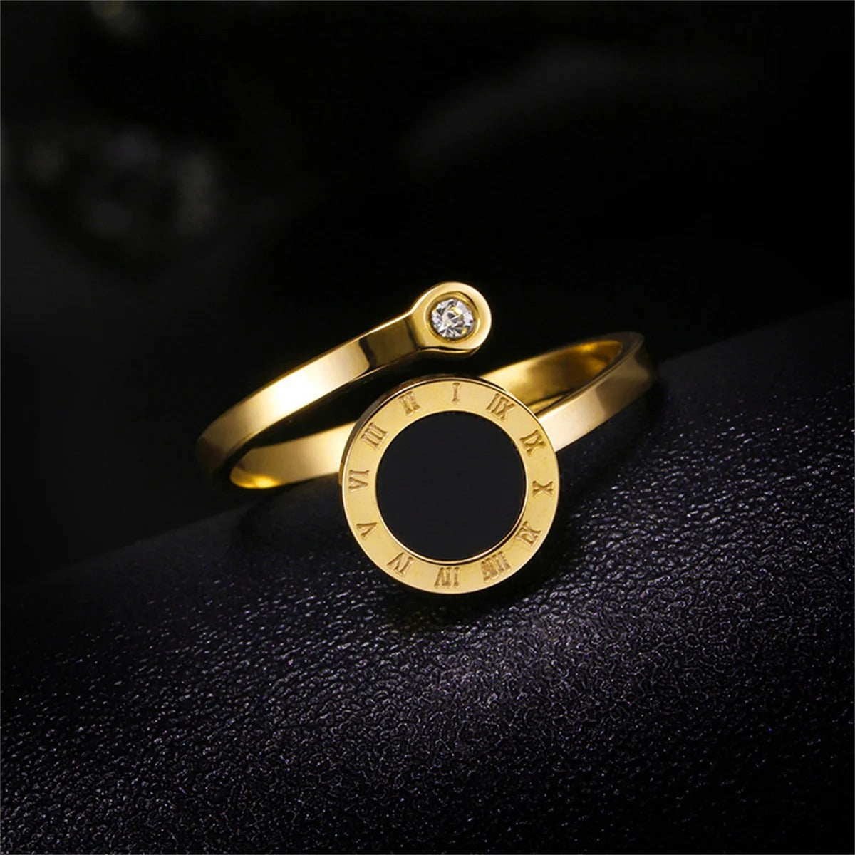 Größenverstellbarer Ring "Numeri Romani in Acciaio no.964" - PITANI