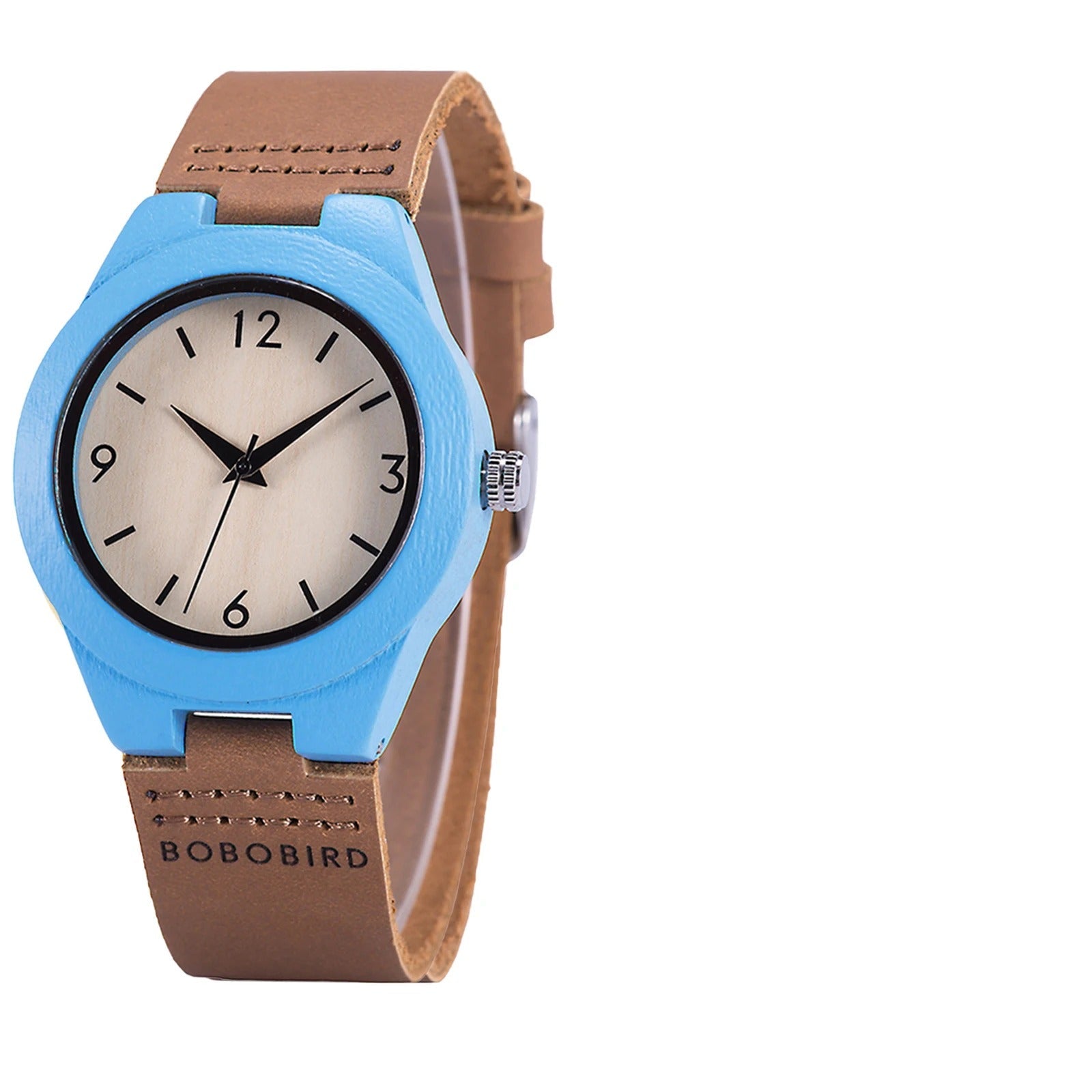 Marmoroptik mit Holz Lünette Armbanduhr "Orologio Da Uomo belle no.3100" - PITANI