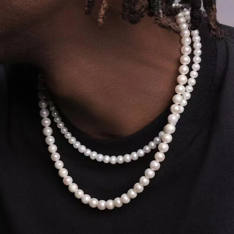 Perlen Halskette "Perlemo no.972" - PITANI