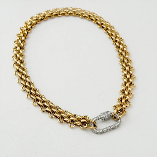 SALE | Edelstahl Halskette "Acciaio Inossidabile Placcato no.537" - PITANI