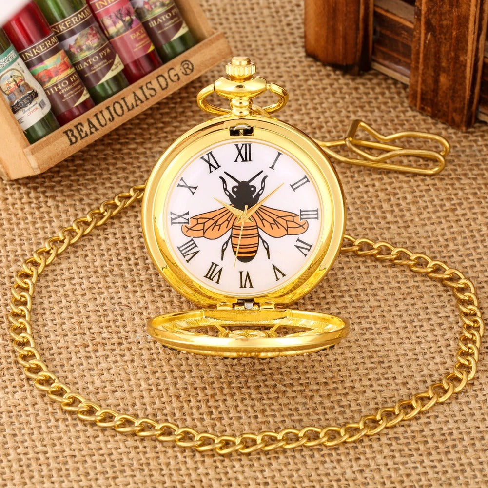 Bienen Optik Taschenuhr „Orologi con api a metà no.621" - PITANI