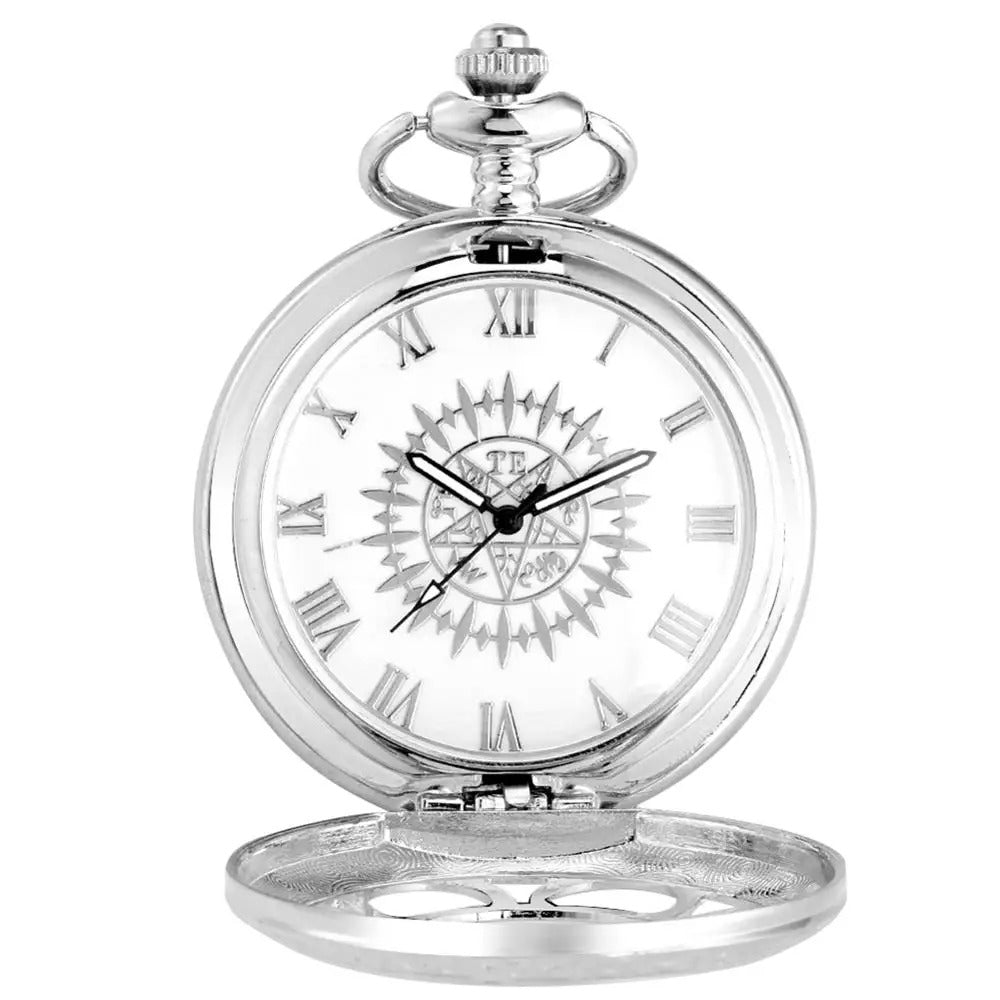 Taschenuhr „Quarzo Argentato  no. 606" - PITANI