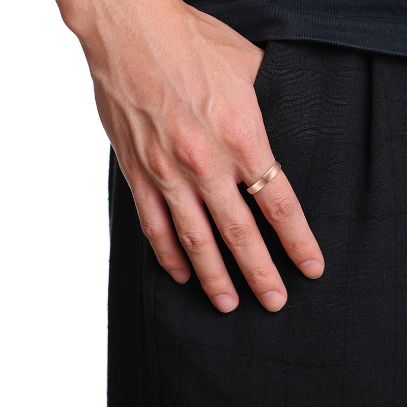 Personalisierter Edelstahl Ring "Incisione" - PITANI