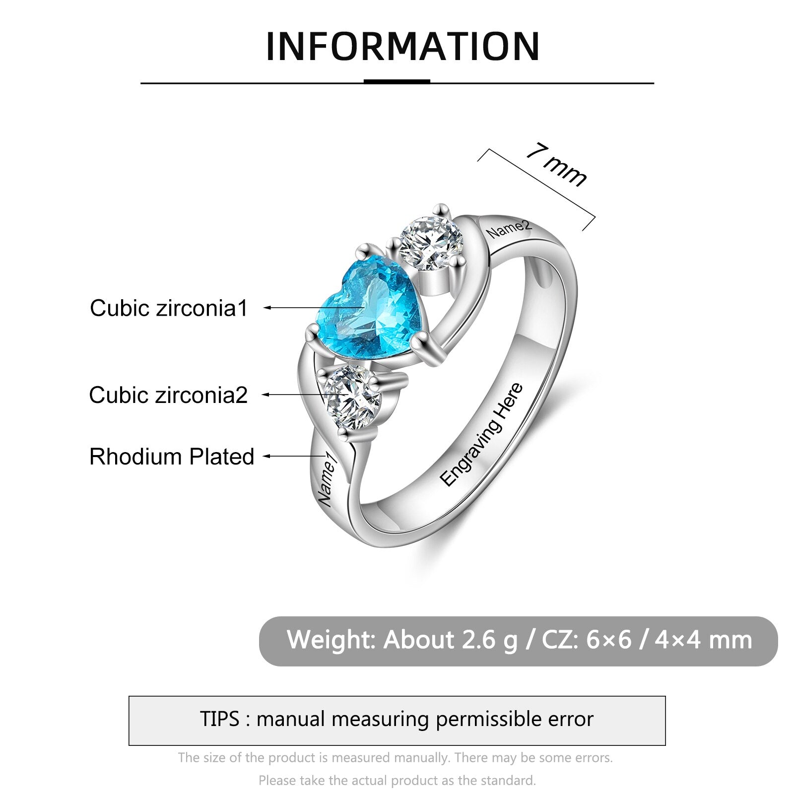Personalisierter Edelstahl Ring "Promettere" - PITANI
